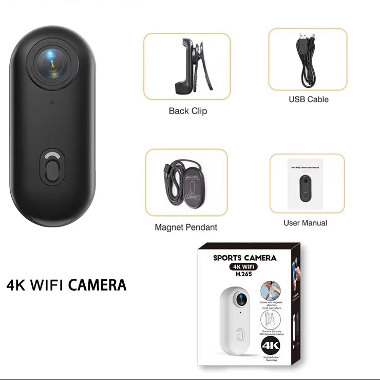 4K FHD 1080P Outdoor Sports Camera in Helmet Motorcycle Bike Sport Mini Filming Bicycle Action Body Cam and Video Recording